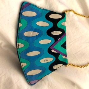 Original Emilio Pucci crossbody silk bag